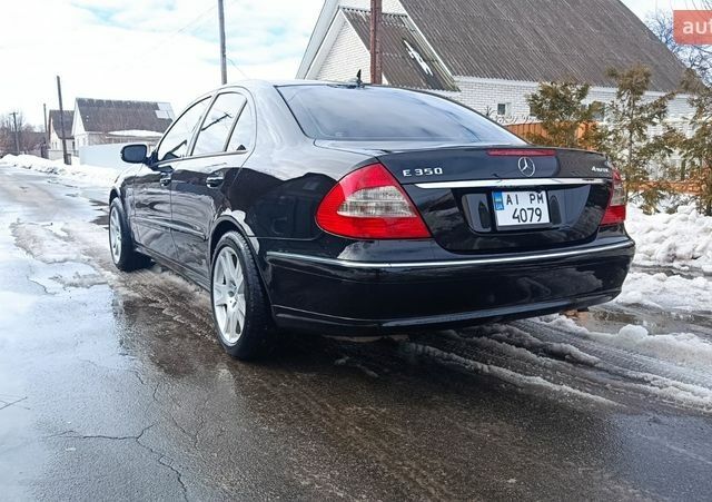 Черный Мерседес Е-Класс, объемом двигателя 3.5 л и пробегом 230 тыс. км за 7500 $, фото 7 на Automoto.ua
