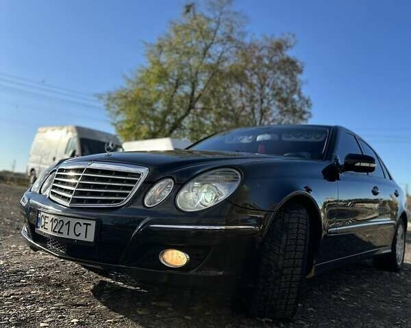 Мерседес Е-Класс 2007 в Черновцах на Automoto.ua Черный Мерседес Е-Класс, объемом двигателя 2.15 л и пробегом 280 тыс. км за 9500 $, фото 1 на Automoto.ua