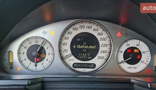 Чорний Мерседес Е-Клас, об'ємом двигуна 2.15 л та пробігом 263 тис. км за 9999 $, фото 9 на Automoto.ua