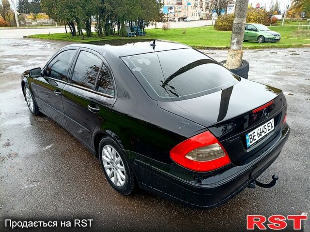 Мерседес Е-Клас 2008 у Кривому Розі на Automoto.ua Чорний Мерседес Е-Клас, об'ємом двигуна 1.8 л та пробігом 287 тис. км за 7450 $, фото 4 на Automoto.ua