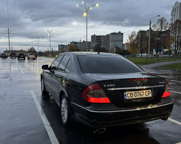 Мерседес Е-Клас 2008 у Чернігові на Automoto.ua Чорний Мерседес Е-Клас, об'ємом двигуна 3 л та пробігом 291 тис. км за 9200 $, фото 4 на Automoto.ua