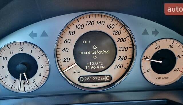 Чорний Мерседес Е-Клас, об'ємом двигуна 2.15 л та пробігом 263 тис. км за 9999 $, фото 34 на Automoto.ua