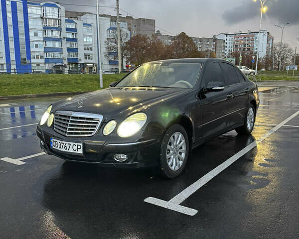 Мерседес Е-Клас 2008 у Чернігові на Automoto.ua Чорний Мерседес Е-Клас, об'ємом двигуна 3 л та пробігом 291 тис. км за 9200 $, фото 6 на Automoto.ua
