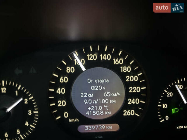 Чорний Мерседес Е-Клас, об'ємом двигуна 1.8 л та пробігом 339 тис. км за 8899 $, фото 54 на Automoto.ua