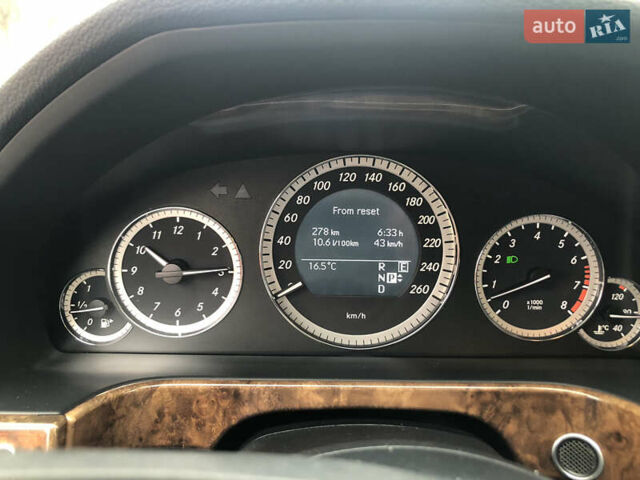 Черный Мерседес Е-Класс, объемом двигателя 3.5 л и пробегом 120 тыс. км за 17800 $, фото 6 на Automoto.ua