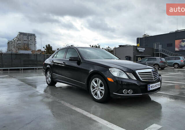 Черный Мерседес Е-Класс, объемом двигателя 5.5 л и пробегом 146 тыс. км за 14990 $, фото 2 на Automoto.ua