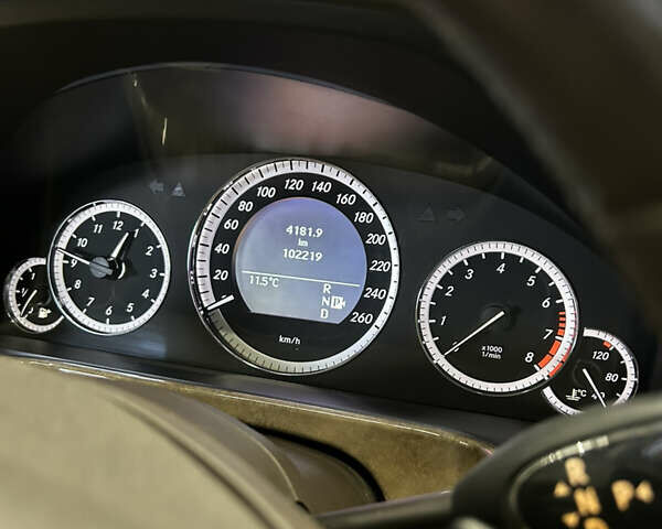 Черный Мерседес Е-Класс, объемом двигателя 3.5 л и пробегом 103 тыс. км за 15500 $, фото 13 на Automoto.ua