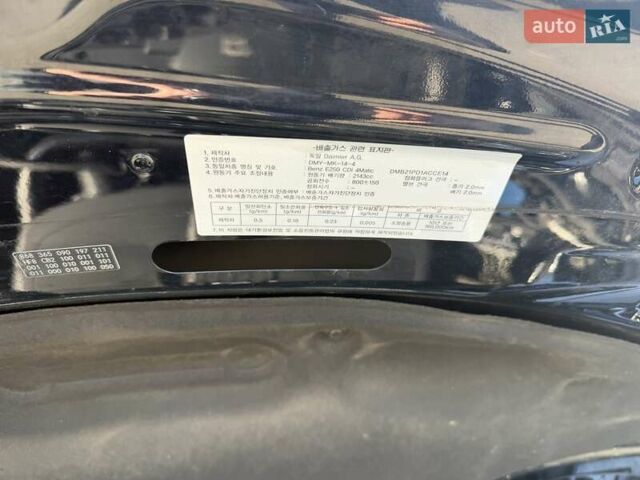 Черный Мерседес Е-Класс, объемом двигателя 1.99 л и пробегом 111 тыс. км за 22500 $, фото 25 на Automoto.ua