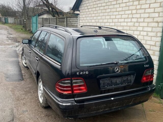 Чорний Мерседес Е-Клас, об'ємом двигуна 2.7 л та пробігом 324 тис. км за 2500 $, фото 4 на Automoto.ua