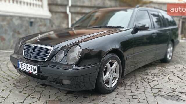 Чорний Мерседес Е-Клас, об'ємом двигуна 2.2 л та пробігом 418 тис. км за 6700 $, фото 4 на Automoto.ua