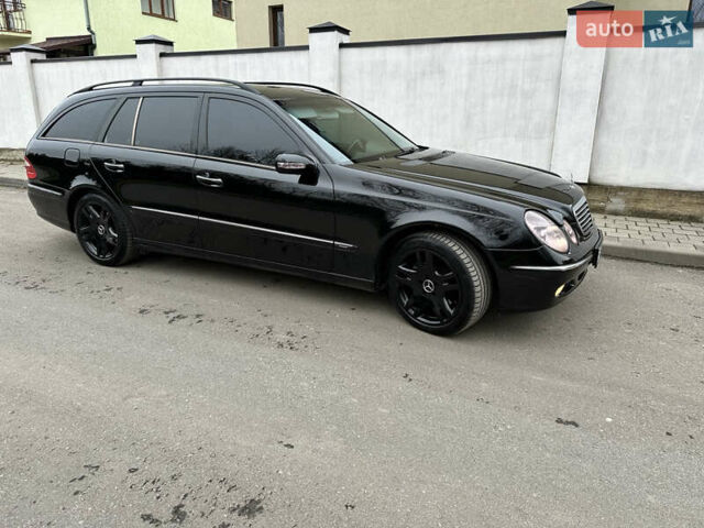 Черный Мерседес Е-Класс, объемом двигателя 3.22 л и пробегом 275 тыс. км за 6500 $, фото 4 на Automoto.ua