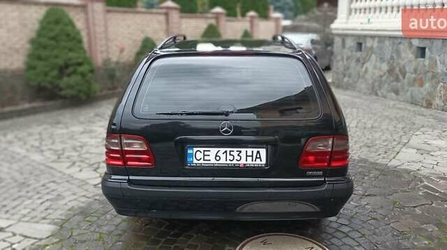 Чорний Мерседес Е-Клас, об'ємом двигуна 2.2 л та пробігом 418 тис. км за 6700 $, фото 3 на Automoto.ua