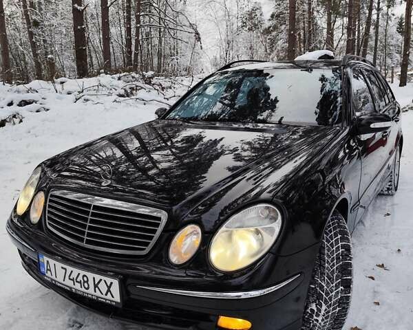 Чорний Мерседес Е-Клас, об'ємом двигуна 3.22 л та пробігом 300 тис. км за 5900 $, фото 6 на Automoto.ua