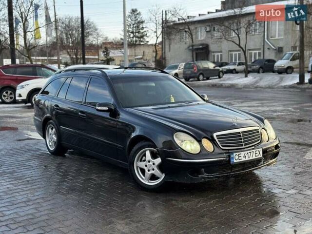 Черный Мерседес Е-Класс, объемом двигателя 2.2 л и пробегом 560 тыс. км за 3900 $, фото 37 на Automoto.ua