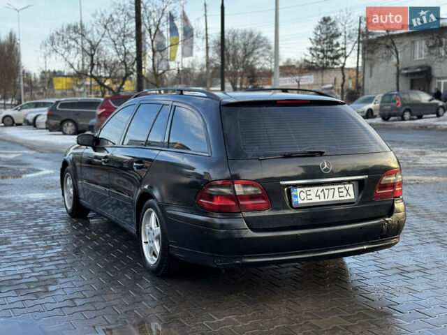 Чорний Мерседес Е-Клас, об'ємом двигуна 2.2 л та пробігом 560 тис. км за 3900 $, фото 5 на Automoto.ua