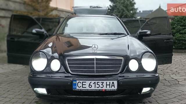 Чорний Мерседес Е-Клас, об'ємом двигуна 2.2 л та пробігом 418 тис. км за 6700 $, фото 19 на Automoto.ua