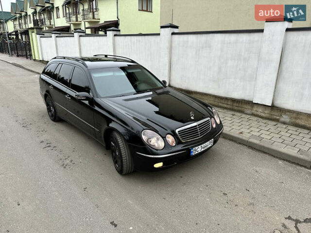 Черный Мерседес Е-Класс, объемом двигателя 3.22 л и пробегом 275 тыс. км за 6500 $, фото 2 на Automoto.ua