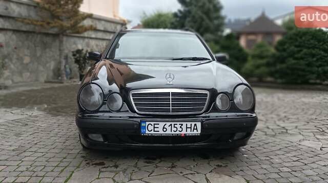 Чорний Мерседес Е-Клас, об'ємом двигуна 2.2 л та пробігом 418 тис. км за 6700 $, фото 6 на Automoto.ua