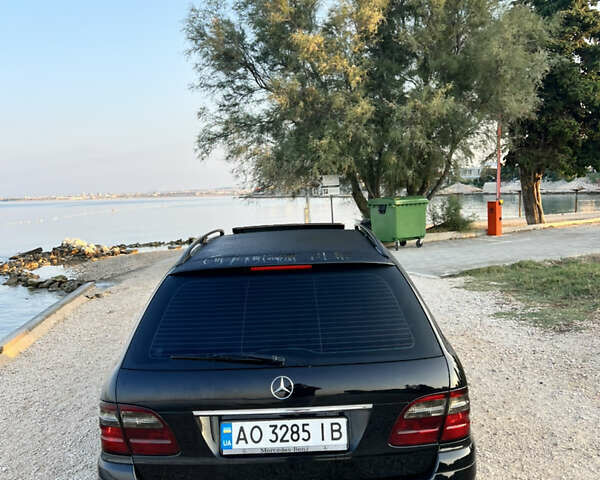 Черный Мерседес Е-Класс, объемом двигателя 2.69 л и пробегом 330 тыс. км за 6542 $, фото 2 на Automoto.ua