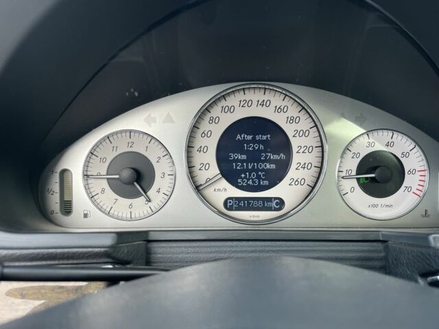 Черный Мерседес Е-Класс, объемом двигателя 1.8 л и пробегом 245 тыс. км за 6300 $, фото 1 на Automoto.ua