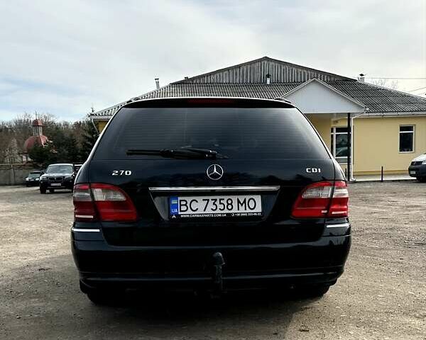 Черный Мерседес Е-Класс, объемом двигателя 2.7 л и пробегом 544 тыс. км за 6300 $, фото 6 на Automoto.ua