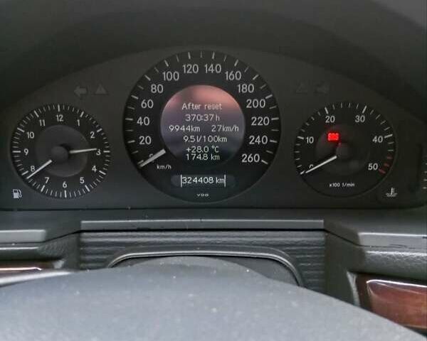 Черный Мерседес Е-Класс, объемом двигателя 2.1 л и пробегом 322 тыс. км за 6699 $, фото 34 на Automoto.ua