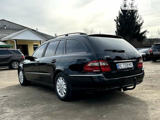 Черный Мерседес Е-Класс, объемом двигателя 2.7 л и пробегом 544 тыс. км за 6300 $, фото 7 на Automoto.ua