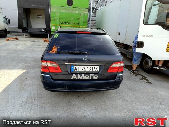 Черный Мерседес Е-Класс, объемом двигателя 3.2 л и пробегом 324 тыс. км за 6700 $, фото 4 на Automoto.ua