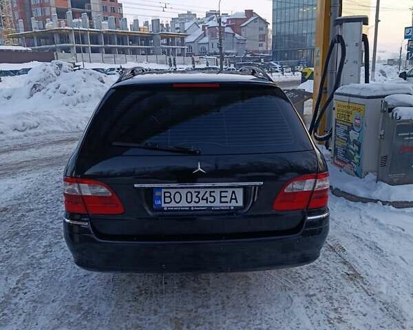 Черный Мерседес Е-Класс, объемом двигателя 3.22 л и пробегом 375 тыс. км за 6900 $, фото 3 на Automoto.ua