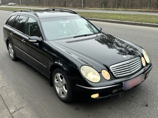 Черный Мерседес Е-Класс, объемом двигателя 3.2 л и пробегом 280 тыс. км за 360 $, фото 5 на Automoto.ua