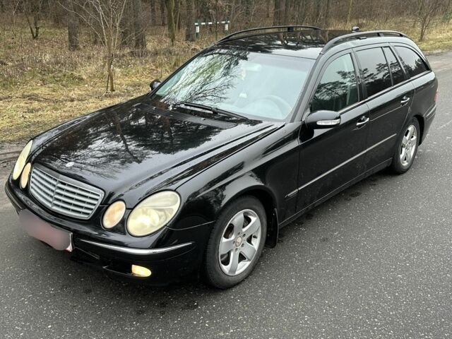 Черный Мерседес Е-Класс, объемом двигателя 3.2 л и пробегом 280 тыс. км за 3600 $, фото 1 на Automoto.ua