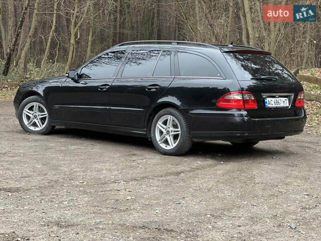 Черный Мерседес Е-Класс, объемом двигателя 2.99 л и пробегом 430 тыс. км за 8400 $, фото 9 на Automoto.ua