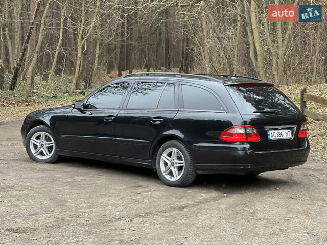 Черный Мерседес Е-Класс, объемом двигателя 2.99 л и пробегом 430 тыс. км за 8400 $, фото 2 на Automoto.ua