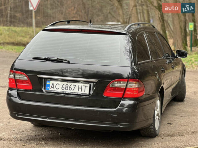 Черный Мерседес Е-Класс, объемом двигателя 2.99 л и пробегом 430 тыс. км за 8400 $, фото 7 на Automoto.ua
