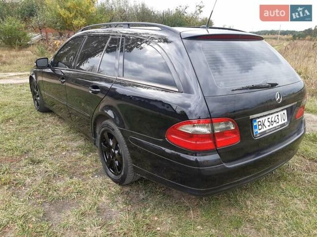 Чорний Мерседес Е-Клас, об'ємом двигуна 2.2 л та пробігом 324 тис. км за 9300 $, фото 3 на Automoto.ua