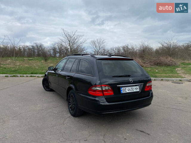 Мерседес Е-Класс 2007 в Николаеве на Automoto.ua Черный Мерседес Е-Класс, объемом двигателя 2.2 л и пробегом 260 тыс. км за 6000 $, фото 4 на Automoto.ua