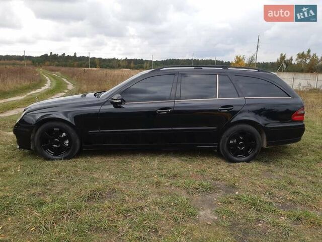 Чорний Мерседес Е-Клас, об'ємом двигуна 2.2 л та пробігом 324 тис. км за 9300 $, фото 2 на Automoto.ua