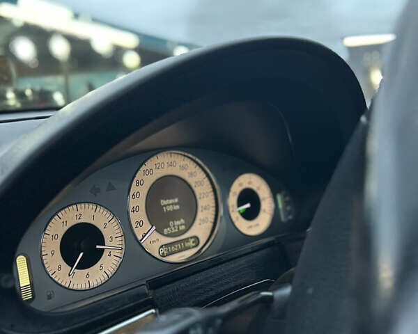 Черный Мерседес Е-Класс, объемом двигателя 1.8 л и пробегом 216 тыс. км за 7500 $, фото 10 на Automoto.ua