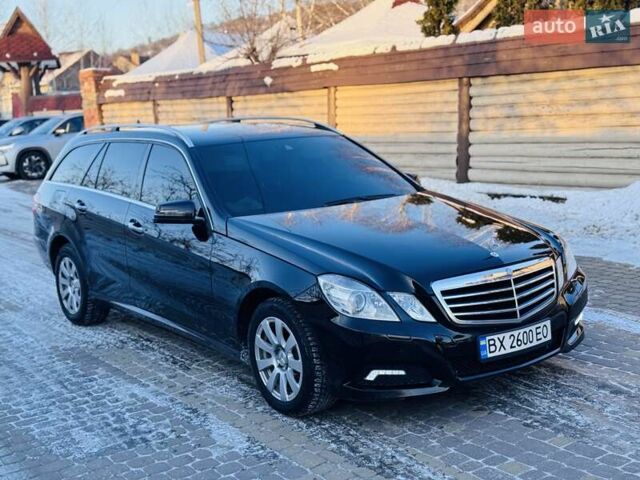 Черный Мерседес Е-Класс, объемом двигателя 2.2 л и пробегом 315 тыс. км за 10950 $, фото 2 на Automoto.ua