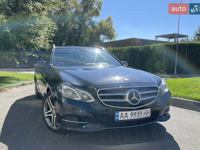 Черный Мерседес Е-Класс, объемом двигателя 2.2 л и пробегом 317 тыс. км за 15400 $, фото 1 на Automoto.ua