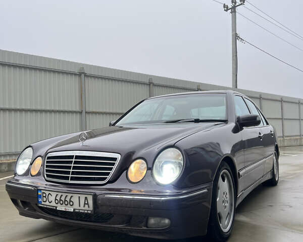 Фиолетовый Мерседес Е-Класс, объемом двигателя 4.97 л и пробегом 281 тыс. км за 7500 $, фото 1 на Automoto.ua