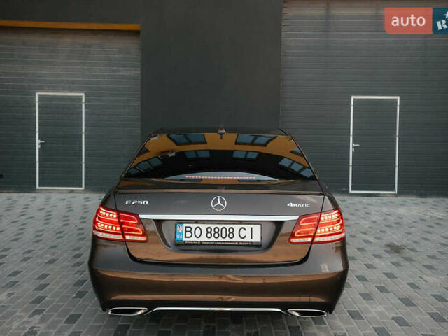 Мерседес Е-Клас 2013 у Тернополі на Automoto.ua Коричневий Мерседес Е-Клас, об'ємом двигуна 2.14 л та пробігом 222 тис. км за 20700 $, фото 4 на Automoto.ua