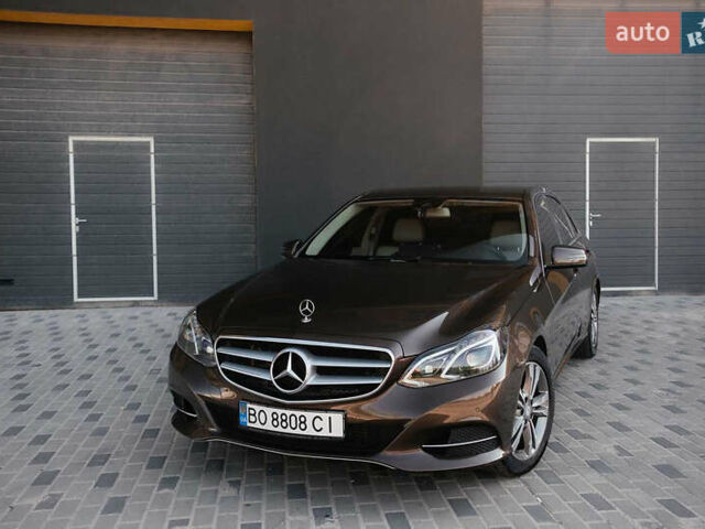 Мерседес Е-Клас 2013 у Тернополі на Automoto.ua Коричневий Мерседес Е-Клас, об'ємом двигуна 2.14 л та пробігом 222 тис. км за 20700 $, фото 11 на Automoto.ua