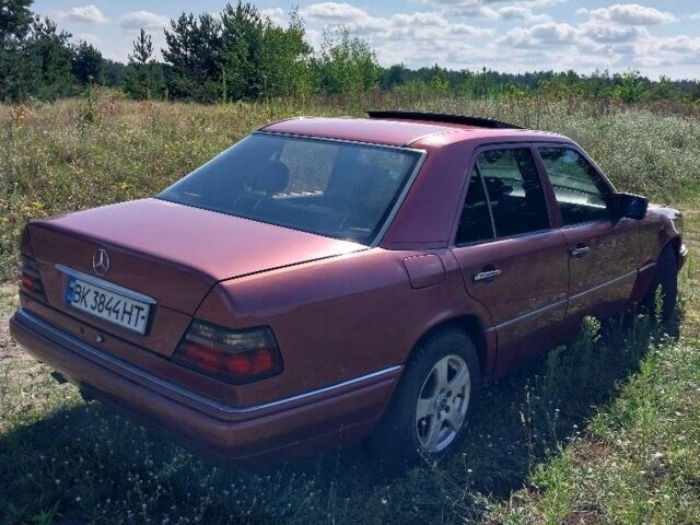 Красный Мерседес Е-Класс, объемом двигателя 3 л и пробегом 999 тыс. км за 3000 $, фото 3 на Automoto.ua