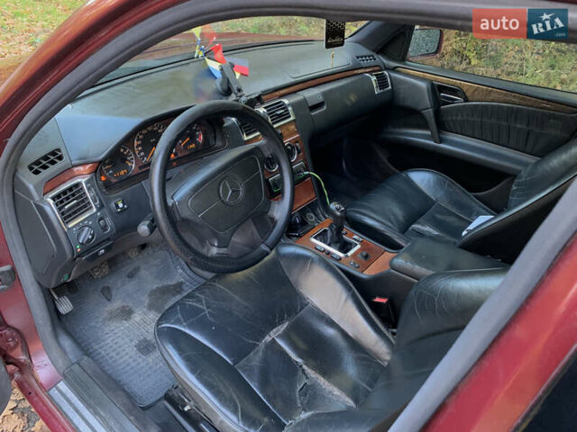 Мерседес Е-Класс 1996 в Киверцы на Automoto.ua Красный Мерседес Е-Класс, объемом двигателя 2 л и пробегом 370 тыс. км за 2600 $, фото 10 на Automoto.ua