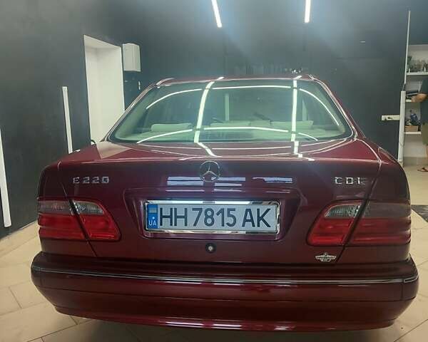 Мерседес Е-Класс 1999 в Измаиле на Automoto.ua Красный Мерседес Е-Класс, объемом двигателя 2.2 л и пробегом 156 тыс. км за 7100 $, фото 11 на Automoto.ua