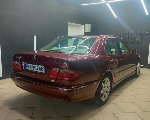 Мерседес Е-Класс 1999 в Измаиле на Automoto.ua Красный Мерседес Е-Класс, объемом двигателя 2.2 л и пробегом 156 тыс. км за 7100 $, фото 13 на Automoto.ua