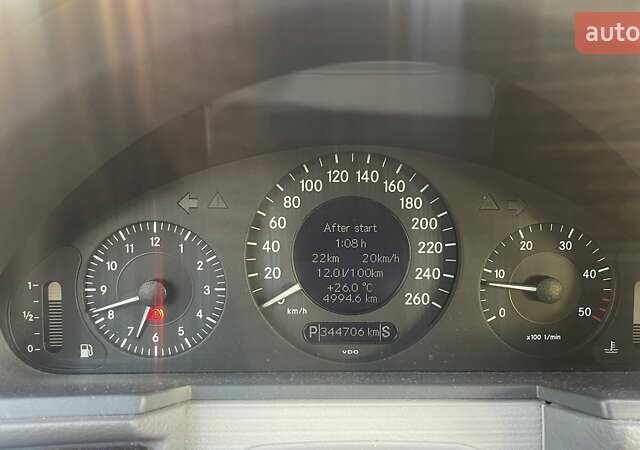 Мерседес Е-Класс, объемом двигателя 2.2 л и пробегом 345 тыс. км за 8000 $, фото 13 на Automoto.ua