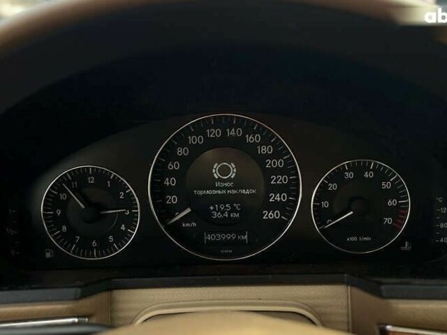 Мерседес Е-Класс, объемом двигателя 3 л и пробегом 405 тыс. км за 7500 $, фото 10 на Automoto.ua