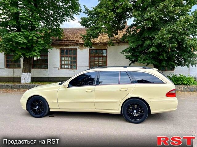 Желтый Мерседес Е-Класс, объемом двигателя 2.1 л и пробегом 515 тыс. км за 6900 $, фото 3 на Automoto.ua